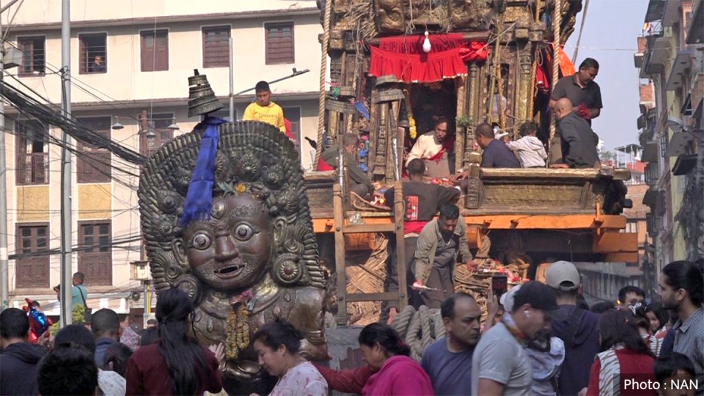 मंगलबजारमा रातो मत्स्येन्द्रनाथको रथ-आज सुन्धारातर्फ यात्रा, भक्तजनको उत्साह चरममा